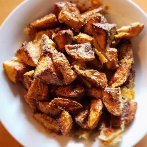 Simple Side Dish Herbes de Provence Roasted Potatoes A Buckeye in Paris